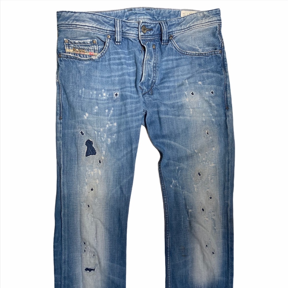 Vintage Designer Diesel Safado Distressed Jeans